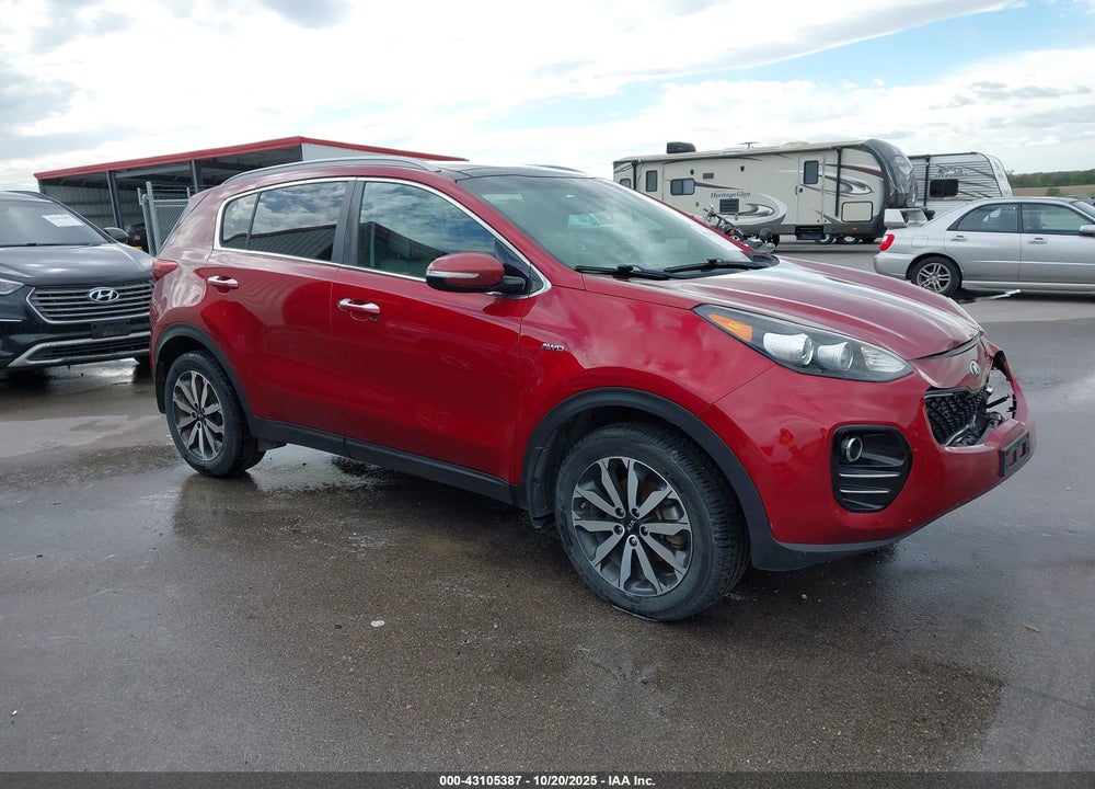 2017 KIA SPORTAGE EX VIN: KNDPNCAC5H7158265