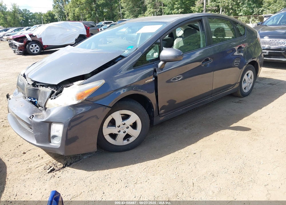 2011 TOYOTA PRIUS THREE VIN: JTDKN3DU8B0316743