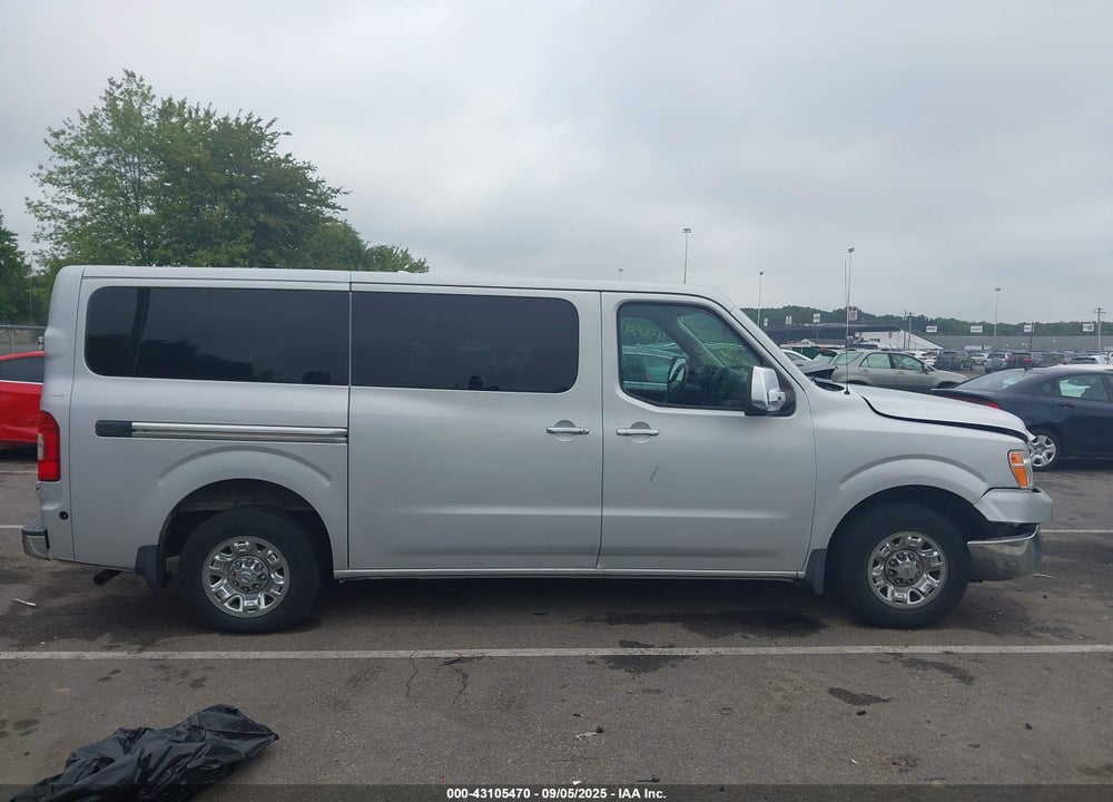 2018 NISSAN NV PASSENGER NV3500 HD SV V6 VIN: 5BZBF0AA7JN852350