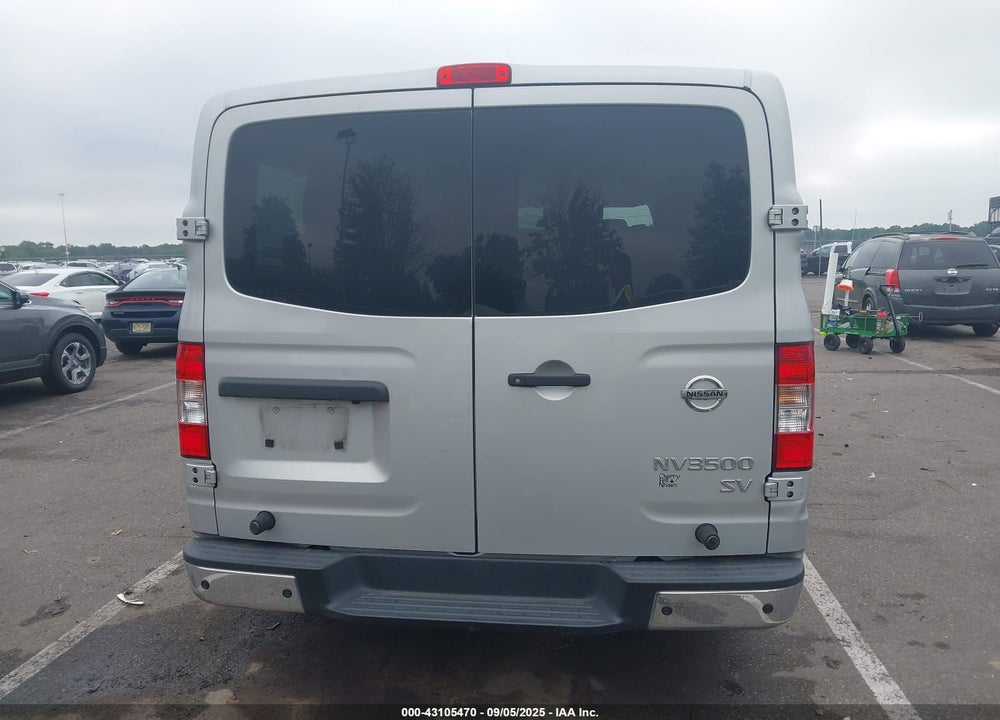 2018 NISSAN NV PASSENGER NV3500 HD SV V6 VIN: 5BZBF0AA7JN852350