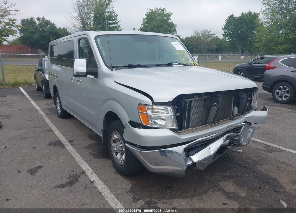 2018 NISSAN NV PASSENGER NV3500 HD SV V6 VIN: 5BZBF0AA7JN852350