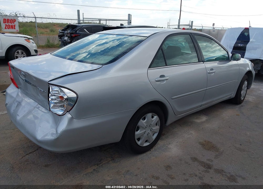 2004 TOYOTA CAMRY LE VIN: 4T1BE32K74U815820