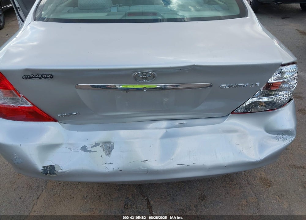 2004 TOYOTA CAMRY LE VIN: 4T1BE32K74U815820