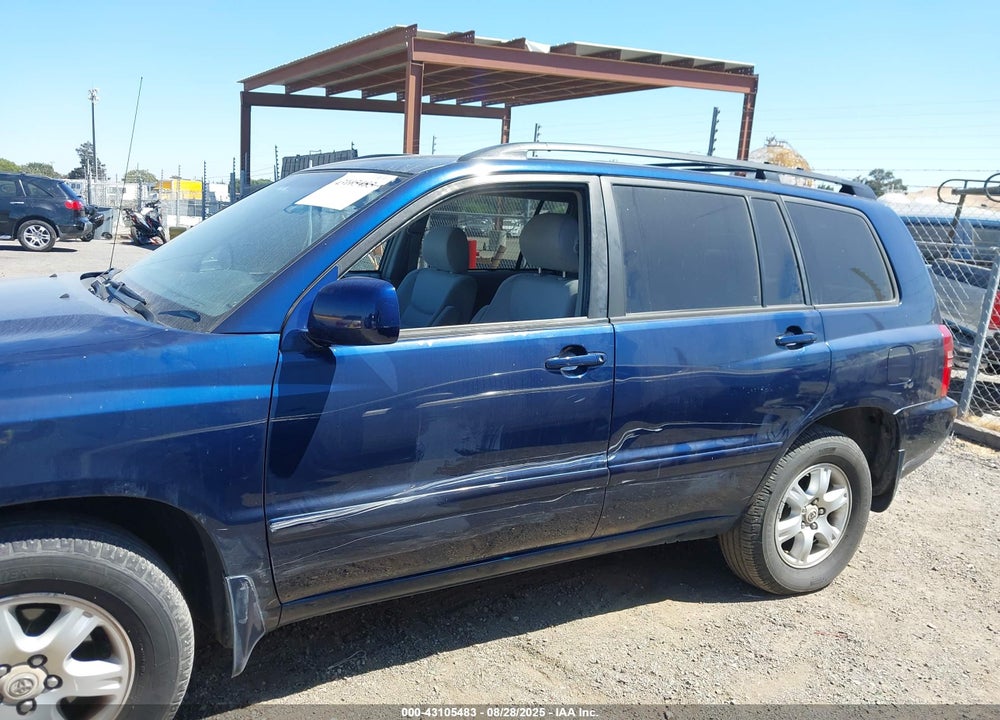 2003 TOYOTA HIGHLANDER V6 VIN: JTEGF21A530103740