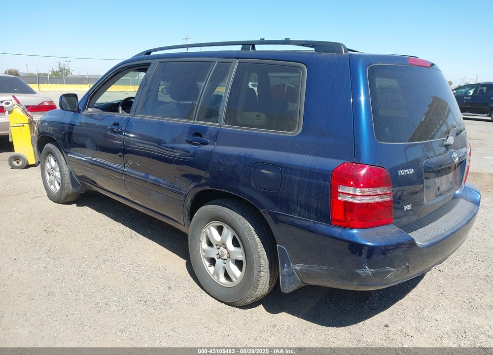 2003 TOYOTA HIGHLANDER V6 VIN: JTEGF21A530103740