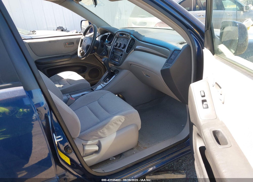 2003 TOYOTA HIGHLANDER V6 VIN: JTEGF21A530103740