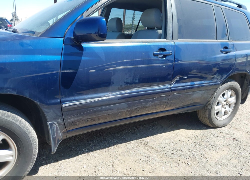 2003 TOYOTA HIGHLANDER V6 VIN: JTEGF21A530103740