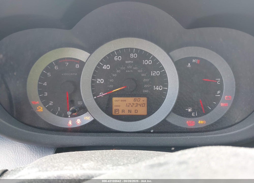 2007 TOYOTA RAV4 SPORT V6 VIN: JTMBK32V875038344