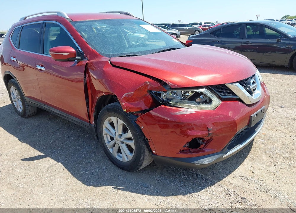 2014 NISSAN ROGUE SV VIN: 5N1AT2MT6EC838806