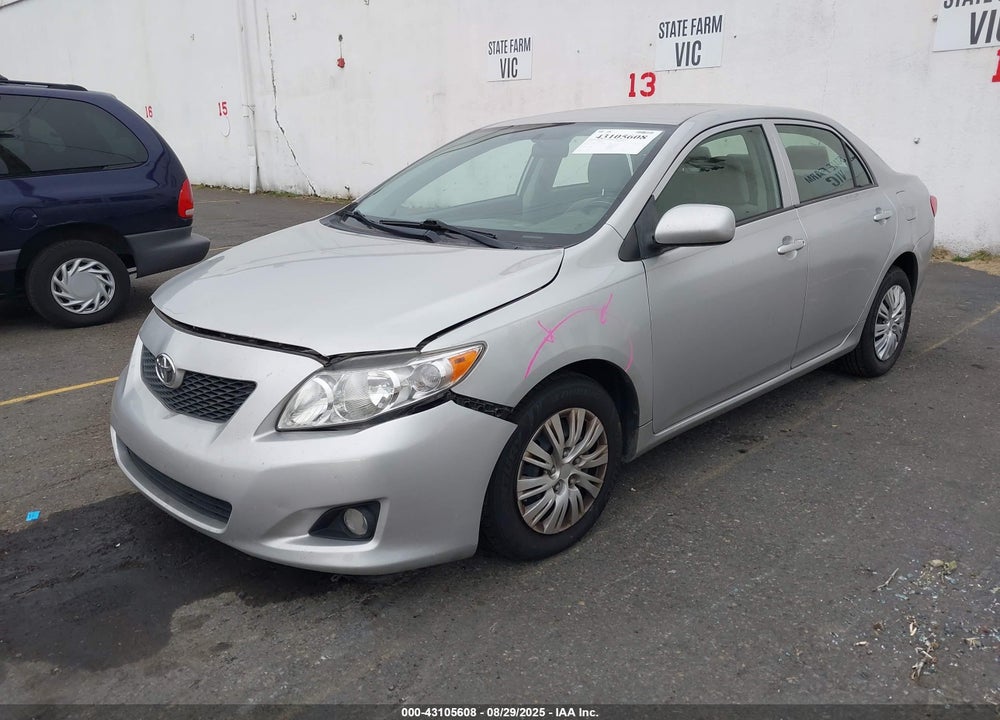 2009 TOYOTA COROLLA VIN: JTDBL40E299026336