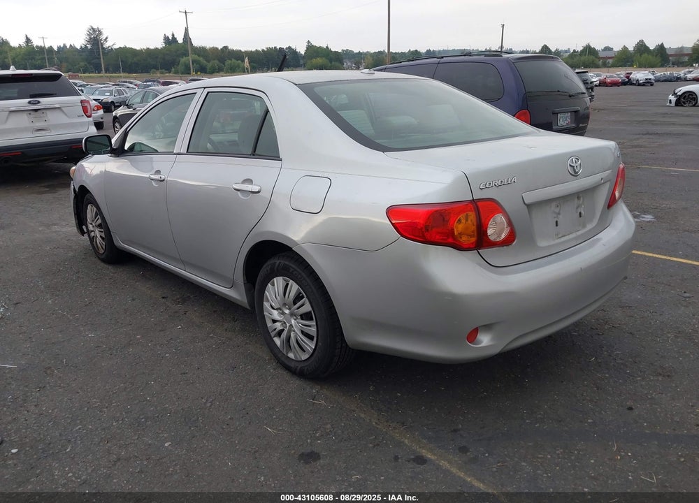 2009 TOYOTA COROLLA VIN: JTDBL40E299026336