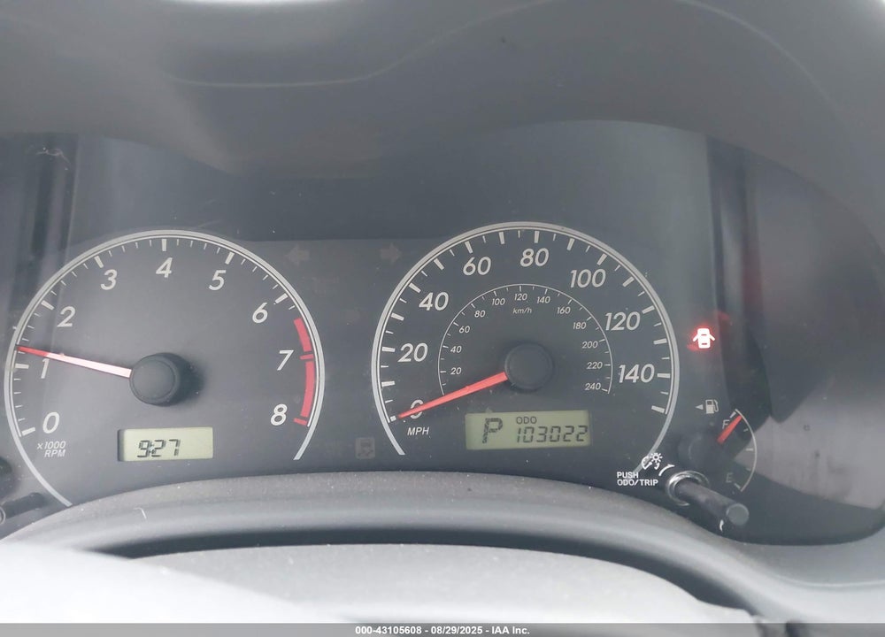 2009 TOYOTA COROLLA VIN: JTDBL40E299026336