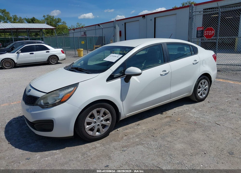 2015 KIA RIO LX VIN: KNADM4A37F6467599