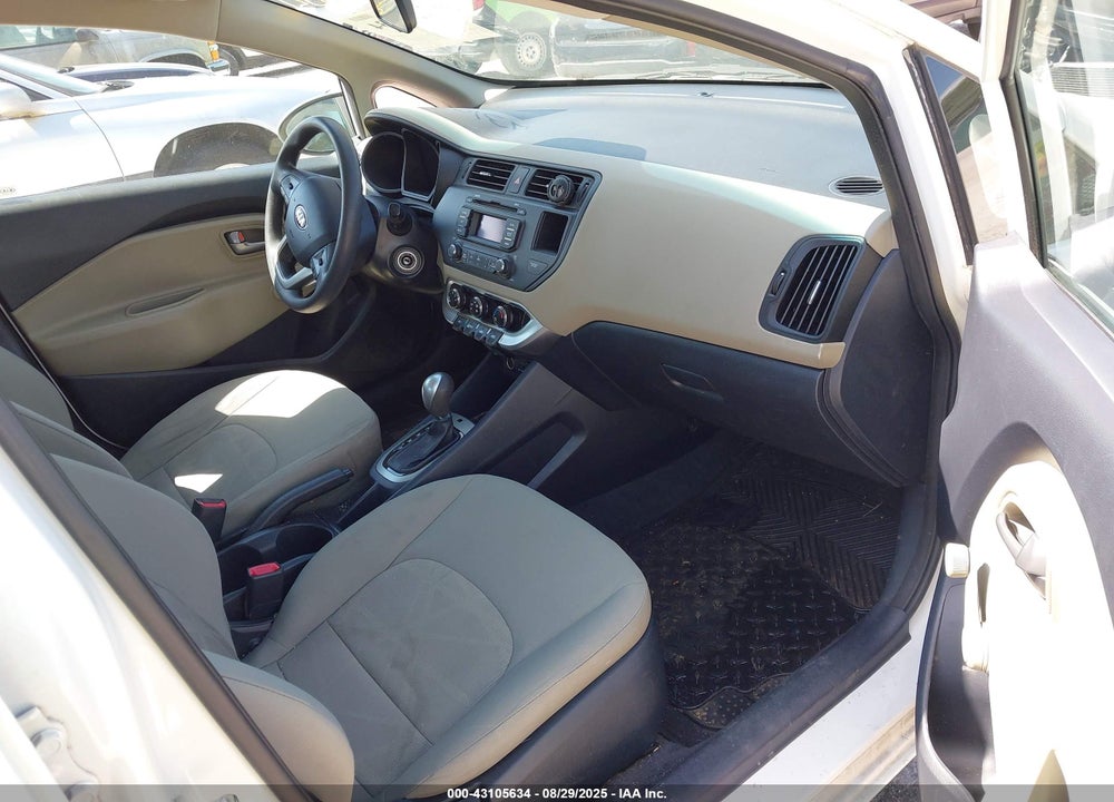 2015 KIA RIO LX VIN: KNADM4A37F6467599