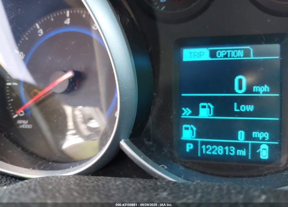 2015 CHEVROLET CRUZE VIN: 1G1PE5SBXF7295516