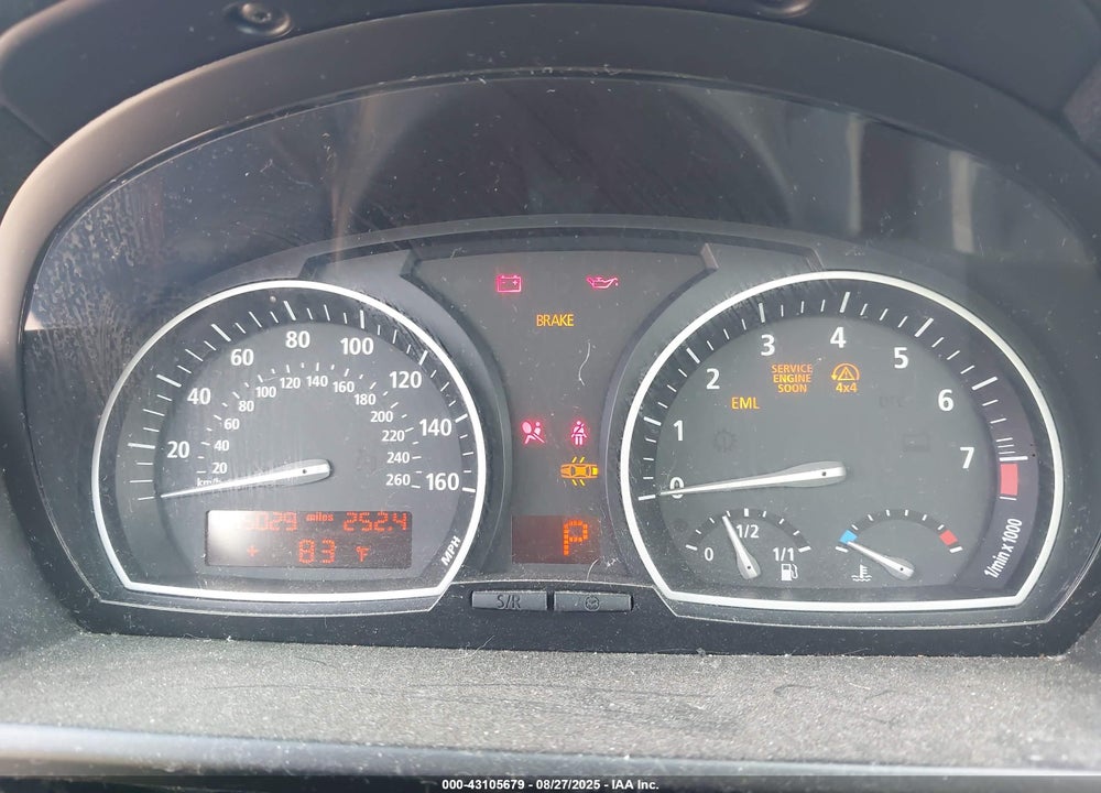 2010 BMW X3 VIN: WBXPC9C41AWJ33229