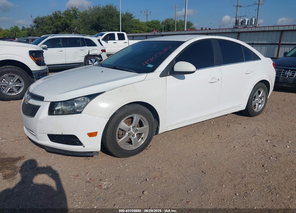 2012 CHEVROLET CRUZE 1LT VIN: 1G1PF5SC3C7247664