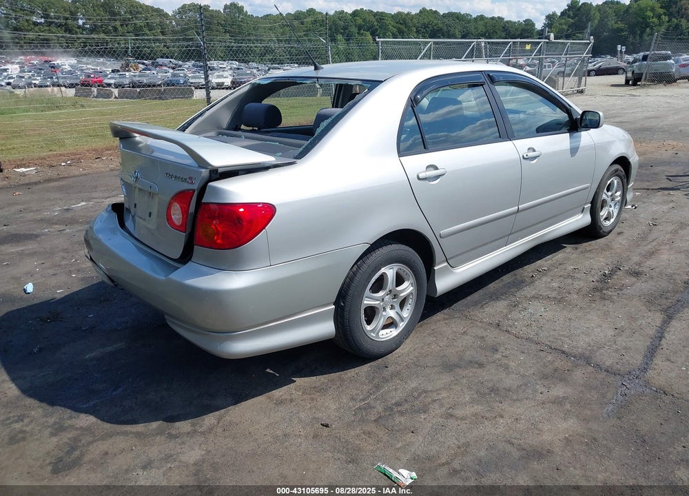 2004 TOYOTA COROLLA S VIN: 2T1BR32EX4C249247