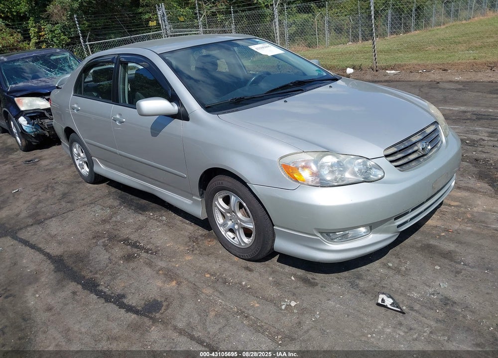 2004 TOYOTA COROLLA S VIN: 2T1BR32EX4C249247