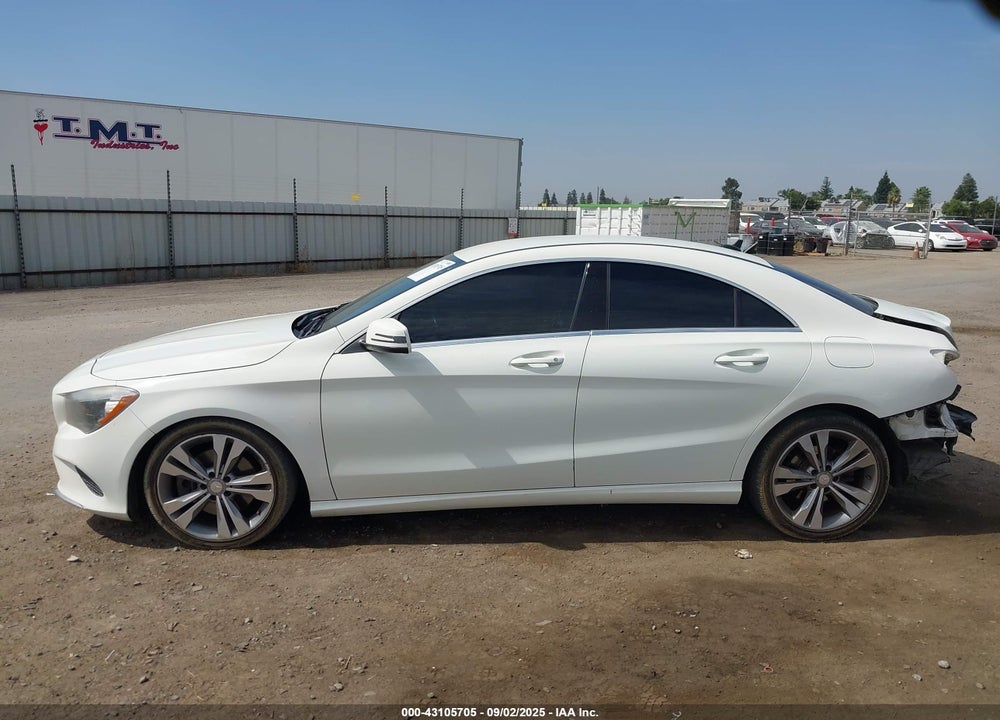 2017 MERCEDES-BENZ CLA-CLASS VIN: WDDSJ4EB4HN454232