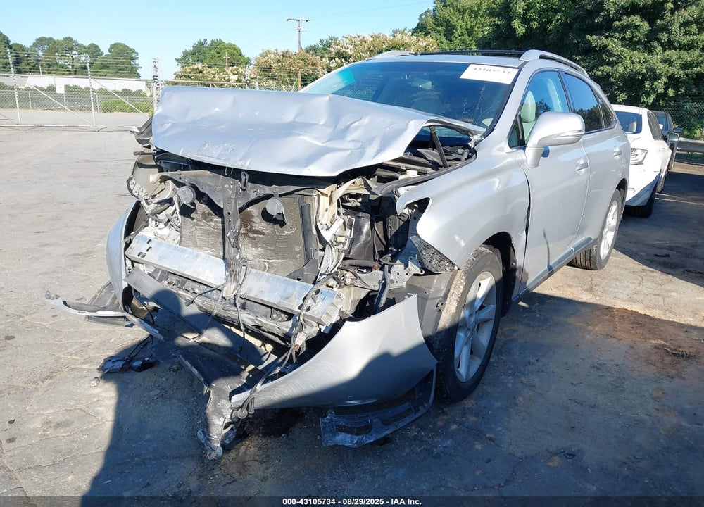 2012 LEXUS RX 350 VIN: 2T2BK1BAXCC145065