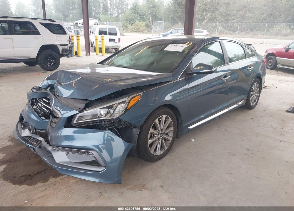 2017 HYUNDAI SONATA VIN: 5NPE34AF8HH453787