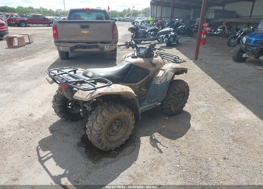 2013 HONDA TRX420 FA VIN: 1HFTE3748D4400272