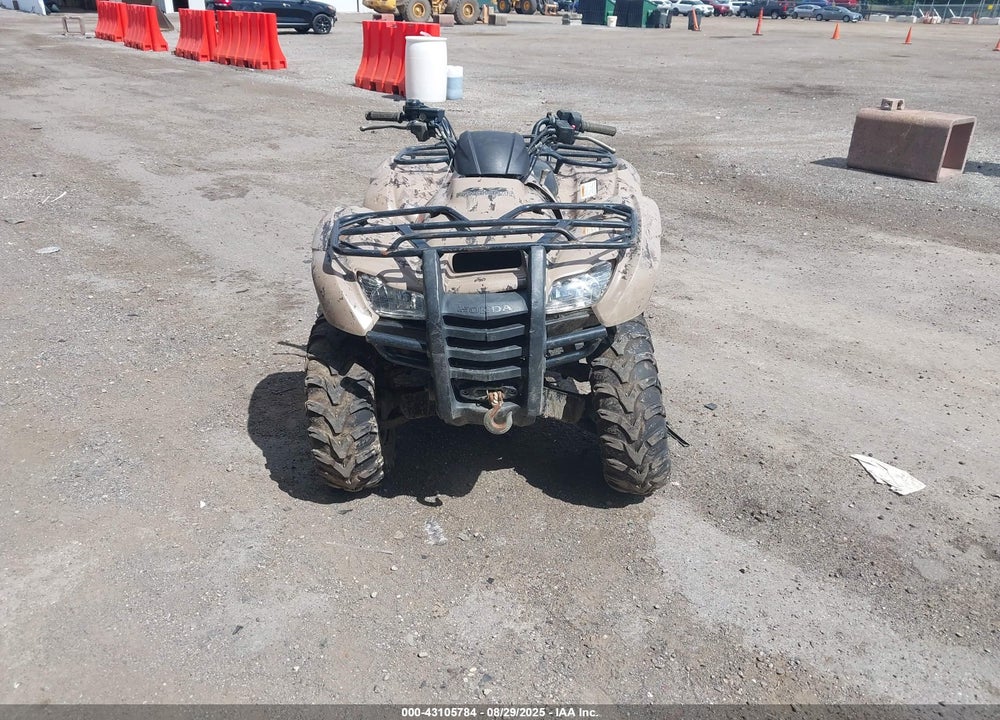 2013 HONDA TRX420 FA VIN: 1HFTE3748D4400272