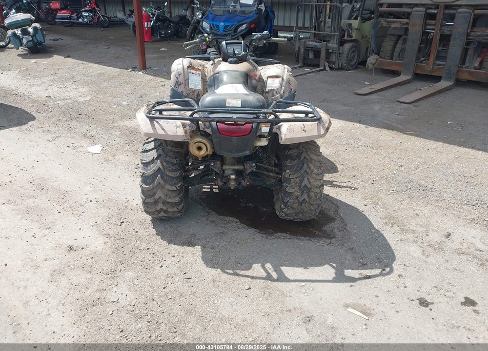 2013 HONDA TRX420 FA VIN: 1HFTE3748D4400272