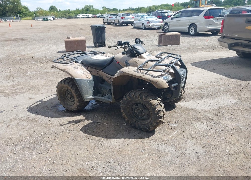 2013 HONDA TRX420 FA VIN: 1HFTE3748D4400272