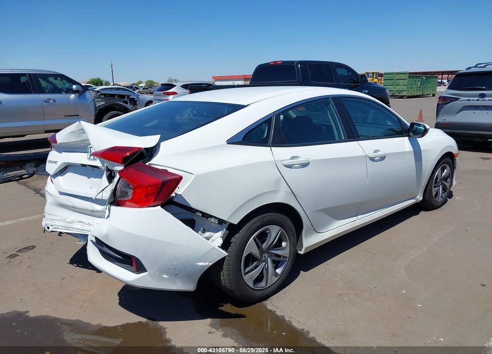 2019 HONDA CIVIC VIN: 2HGFC2F60KH597482