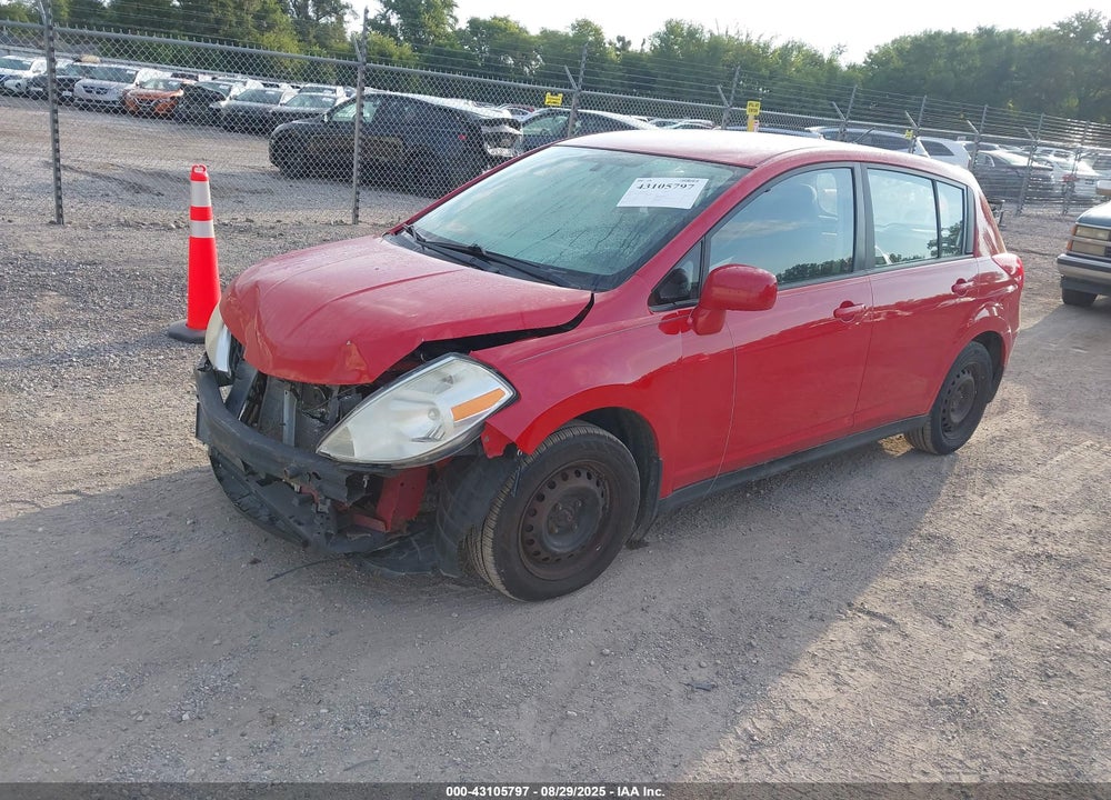 2008 NISSAN VERSA VIN: 3N1BC13E48L379003
