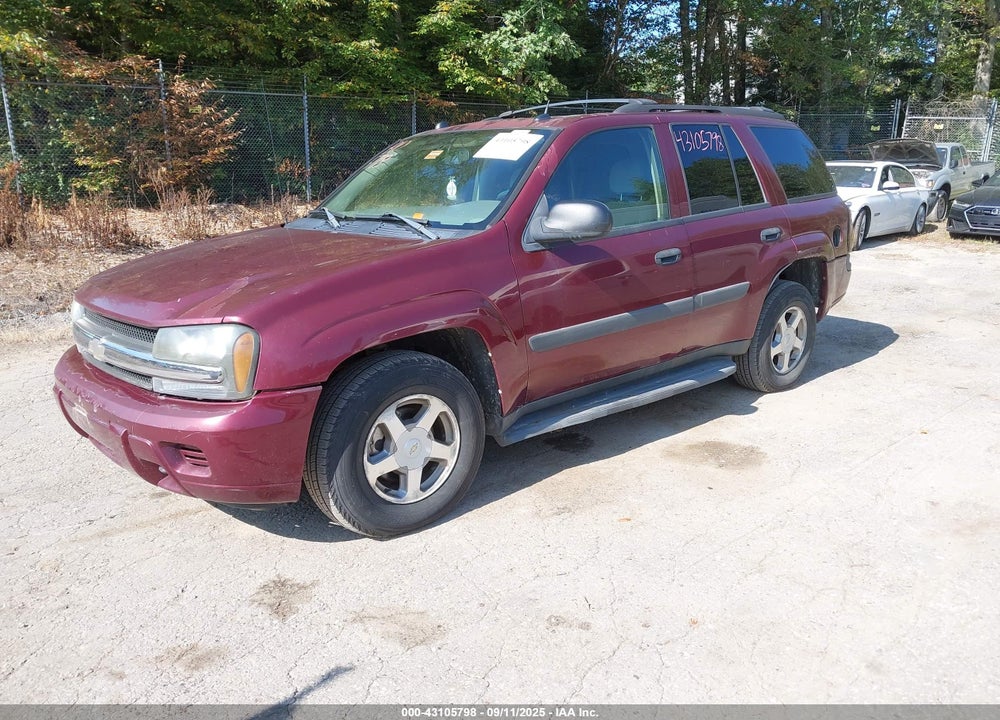 2005 CHEVROLET TRAILBLAZER LS/LT VIN: 1GNDT13S652147874