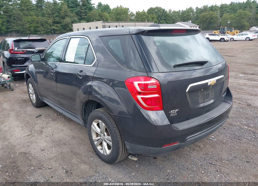 2016 CHEVROLET EQUINOX VIN: 2GNFLEEK6G6246889