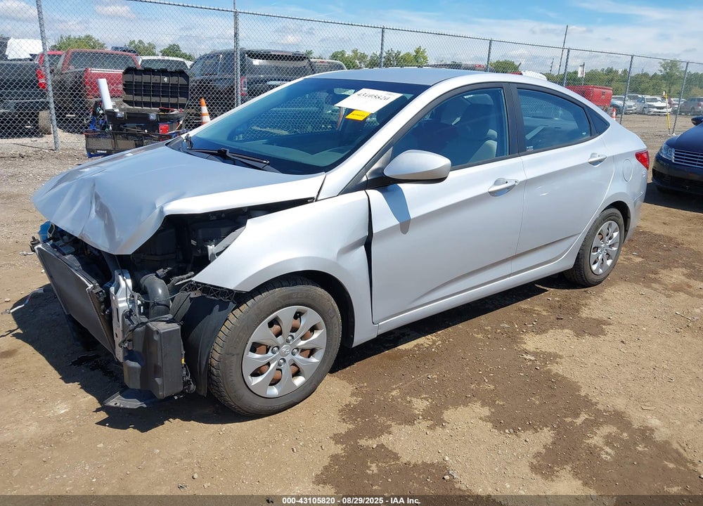 2017 HYUNDAI ACCENT VIN: KMHCT4AE7HU341031