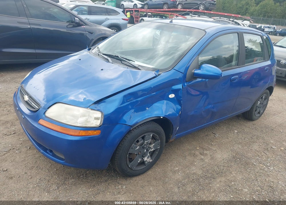 2007 CHEVROLET AVEO5 VIN: KL1TD66647B711190