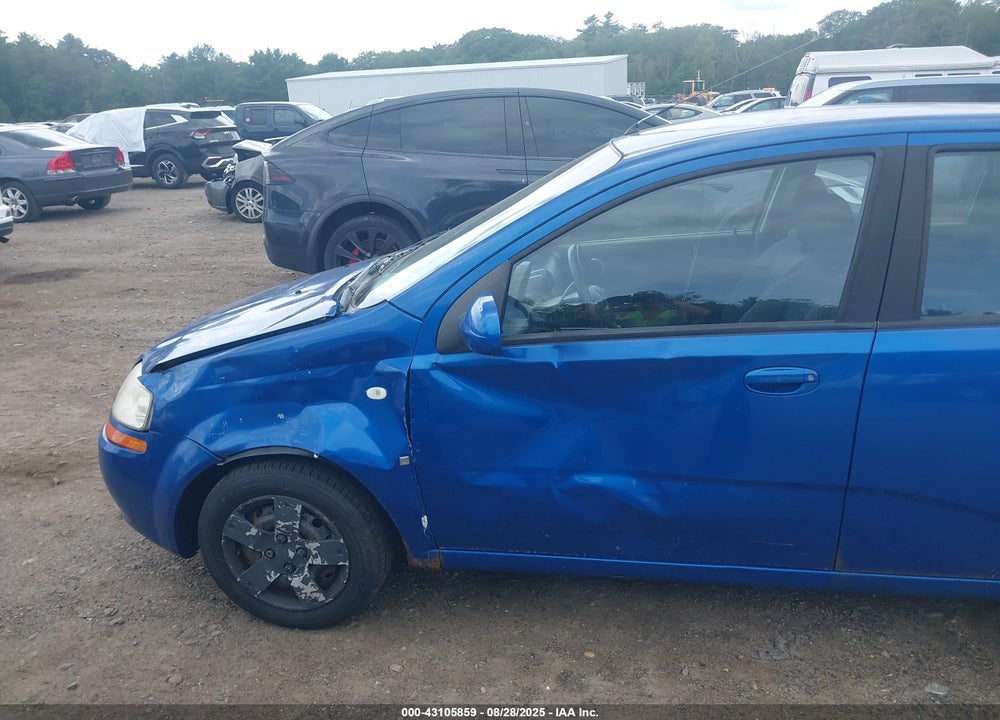 2007 CHEVROLET AVEO5 VIN: KL1TD66647B711190