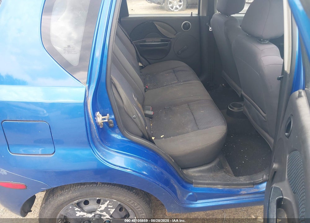2007 CHEVROLET AVEO5 VIN: KL1TD66647B711190