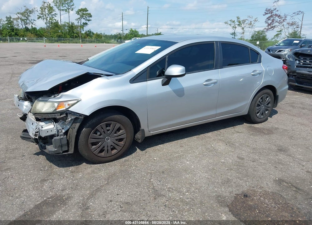 2013 HONDA CIVIC VIN: 19XFB2F53DE085903