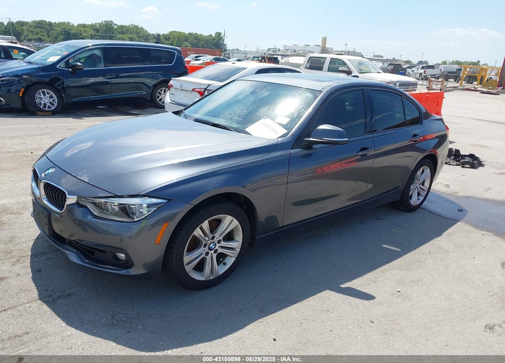 2016 BMW 3 SERIES VIN: WBA8E3G50GNT75050