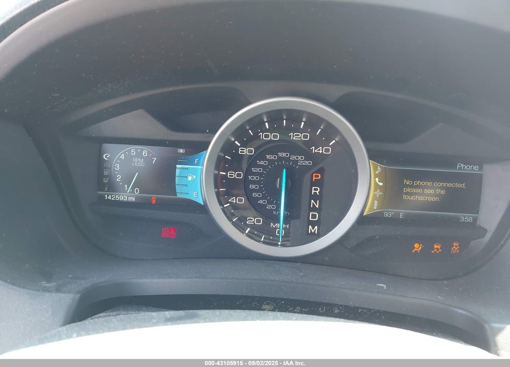 2011 FORD EXPLORER VIN: 1FMHK7F80BGA03831