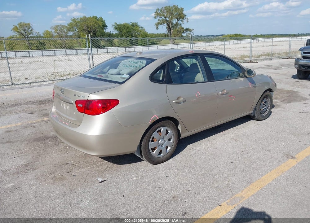 2008 HYUNDAI ELANTRA GLS/SE VIN: KMHDU46D58U319613