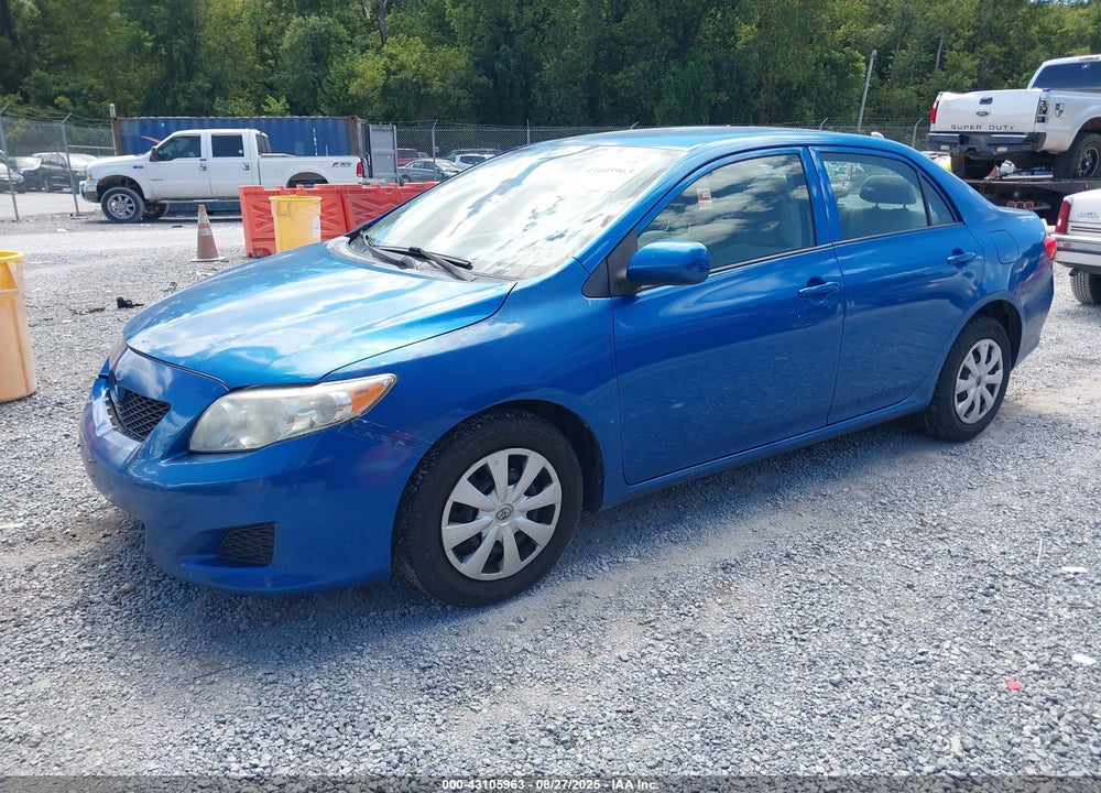 2009 TOYOTA COROLLA LE VIN: 1NXBU40E19Z025913