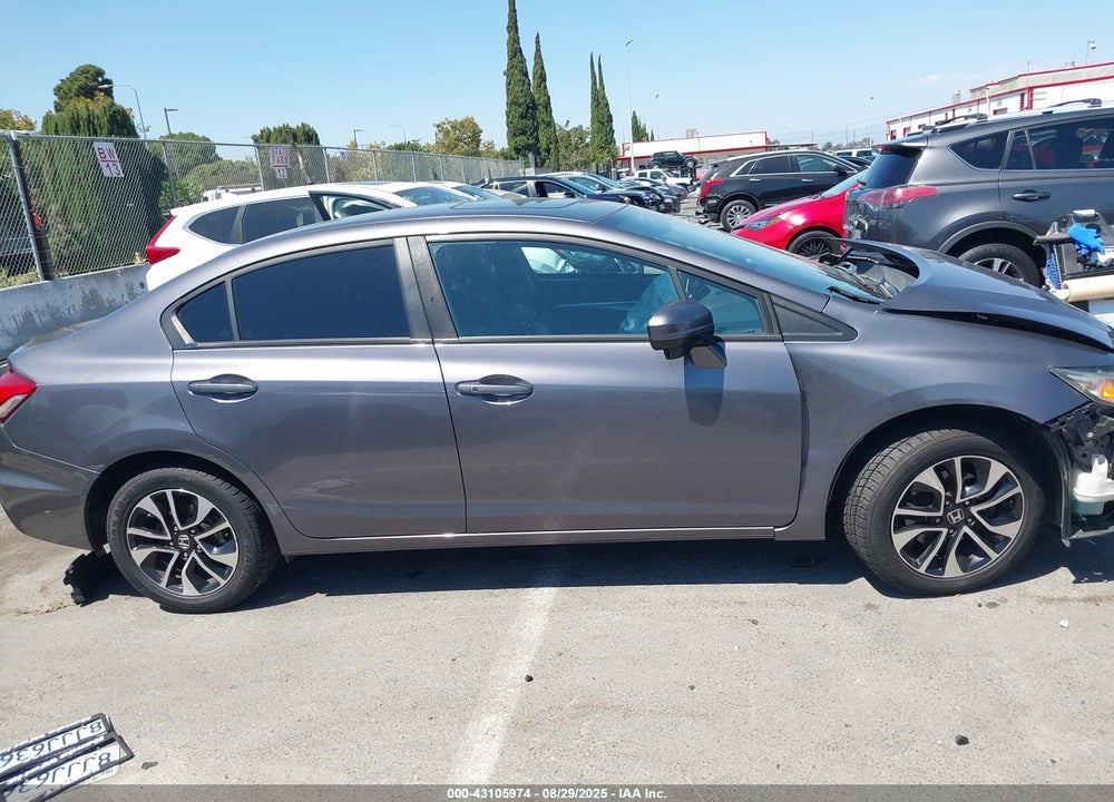 2015 HONDA CIVIC VIN: 2HGFB2F81FH543327