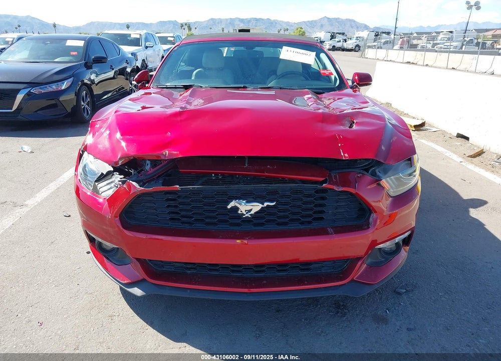 2016 FORD MUSTANG VIN: 1FATP8UH0G5221396
