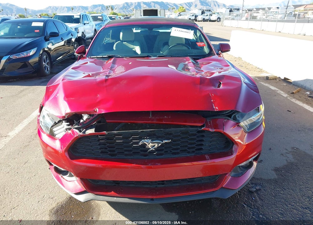 2016 FORD MUSTANG VIN: 1FATP8UH0G5221396