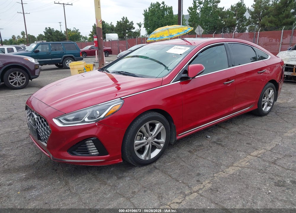2019 HYUNDAI SONATA VIN: 5NPE34AF6KH731433