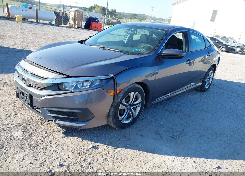 2017 HONDA CIVIC LX VIN: 19XFC2F58HE028566