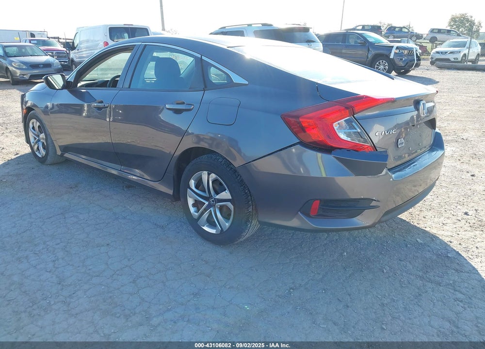 2017 HONDA CIVIC LX VIN: 19XFC2F58HE028566