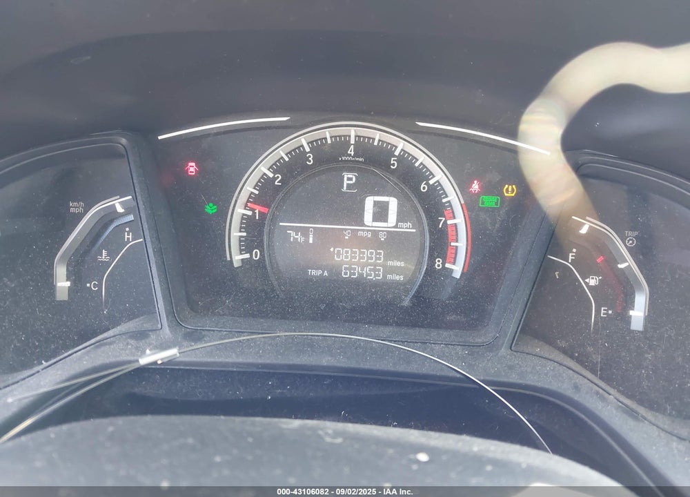 2017 HONDA CIVIC LX VIN: 19XFC2F58HE028566